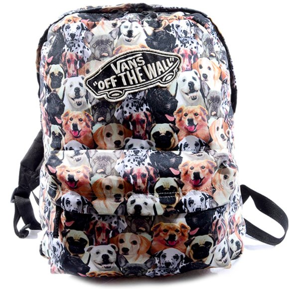 Vans backpack dogs Clearance